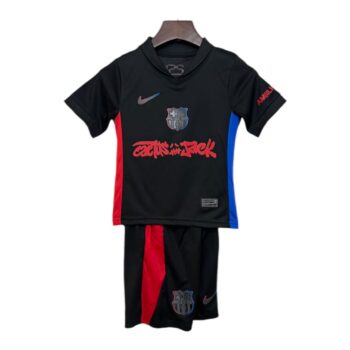 25/26 Kit Bambino Barcelona Away c Cactus Jack